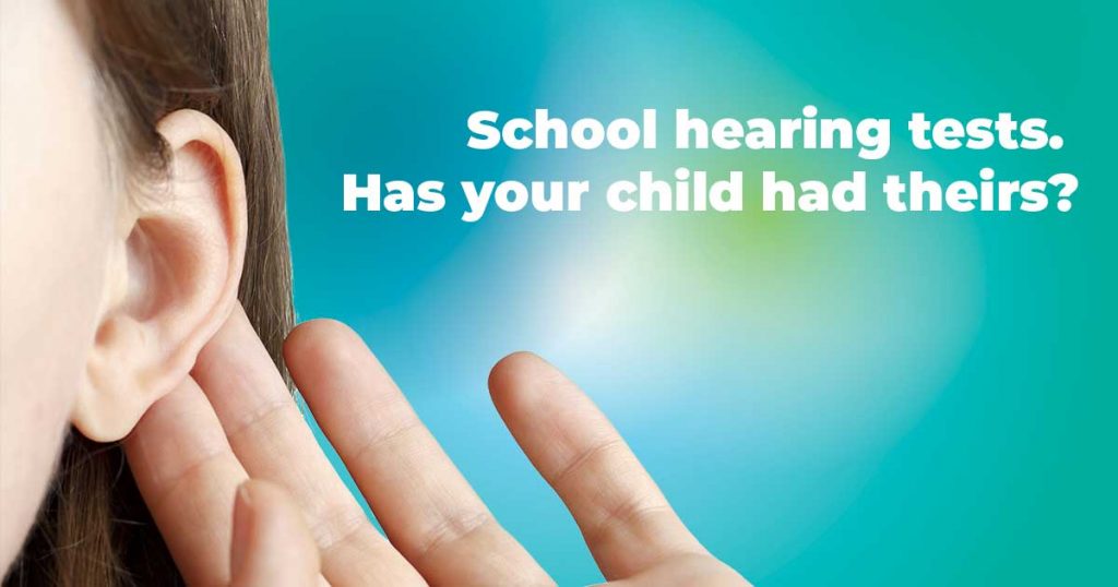 School hearing tests and when to have them